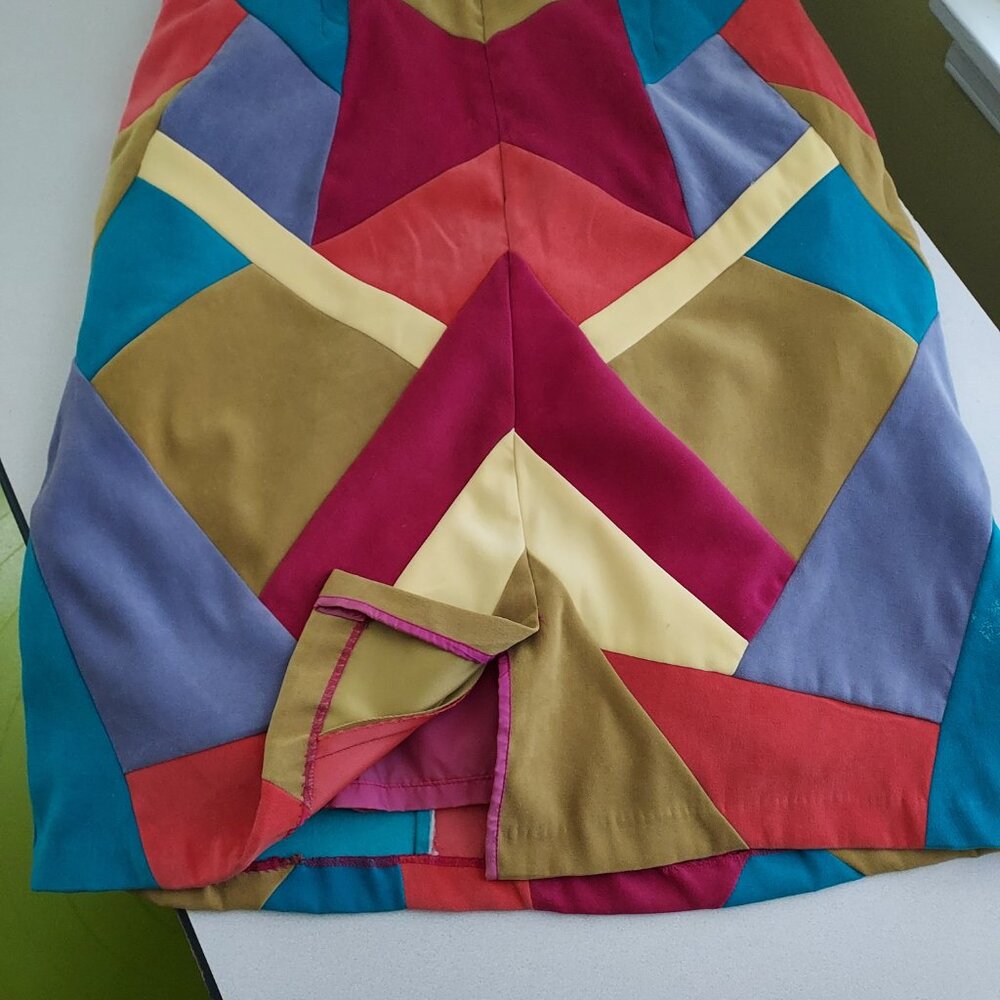Colorblock skirt - Picture 2 of 3